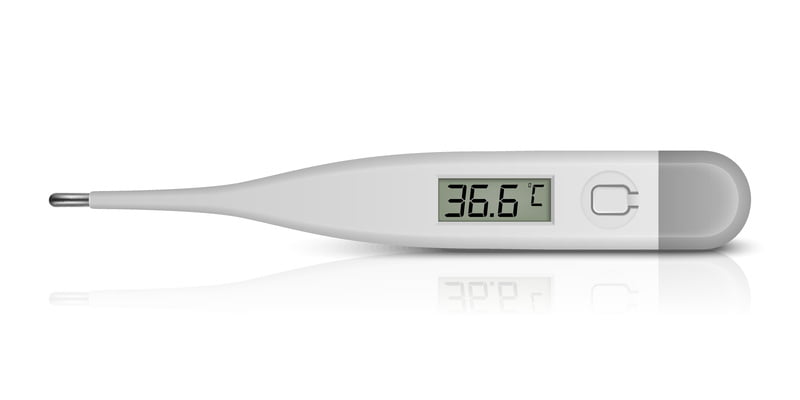 Thermomètre numérique (électronique)