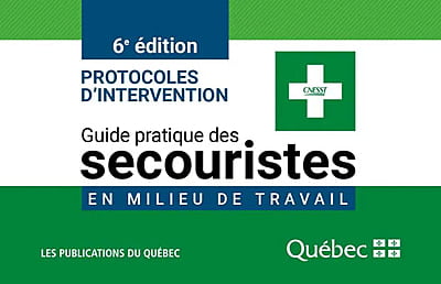 Manuel Secourisme en milieu de travail