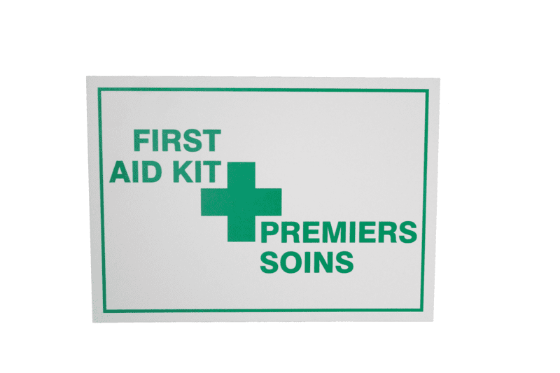 Affiche - Poste de premiers soins - 35.6 cm x 25.4 cm (14 po x 10 po) Affiche - Poste de premiers soins - 35.6 cm x 25.4 cm (14 po x 10 po)