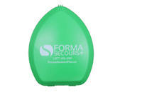 Masque de poche RCR avec boitier en plastique - Adulte