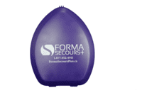 Masque de poche RCR avec boitier en plastique - Adulte