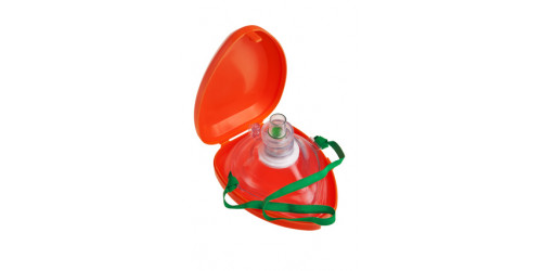 Masque de poche RCR avec boitier en plastique - Adulte Masque de poche RCR avec boitier en plastique - Adulte