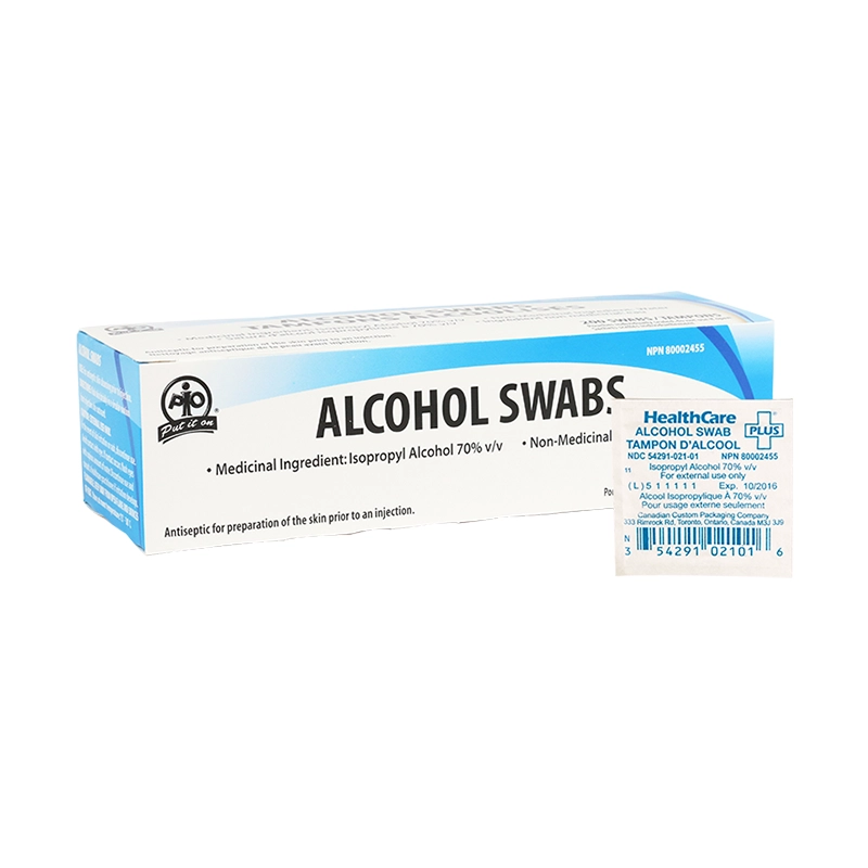 Tampons alcoolisés