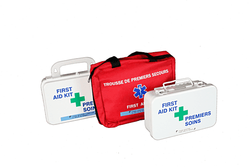 Trousse de premiers soins - Milieu de travail à risque élevé (INTERMÉDAIRE) - 2 à 25 travailleurs Trousse de premiers soins - Milieu de travail à risque élevé (INTERMÉDAIRE) - 2 à 25 travailleurs