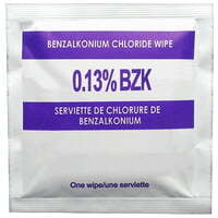 Lingettes de nettoyage des plaies, antiseptiques, emballées individuellement Lingettes de nettoyage des plaies, antiseptiques, emballées individuellement